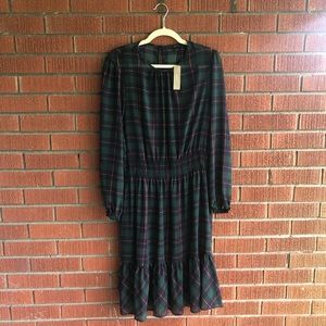 Tartan cocktail dress. Size large tall.